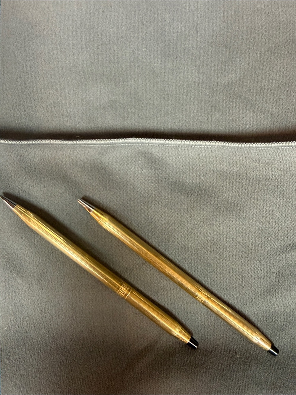 Cross Made in the USA Century Classic 10k gold rolled/filled Pen and Pencil